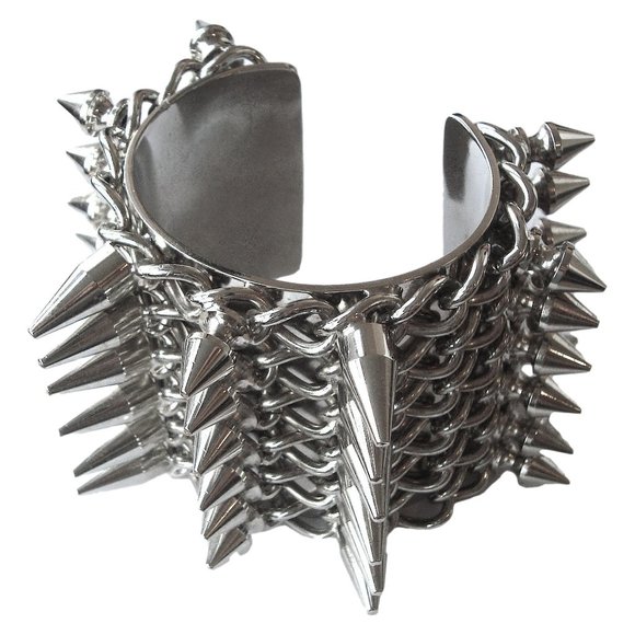 Burberry Prorsum Spring 2011 Spiked Bracelet Cuff